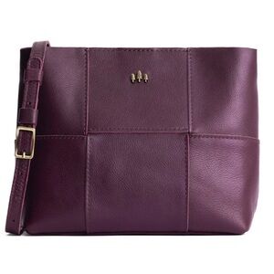 BNNU Plum Large Charlotte Crossbody Bag